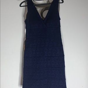 Valerie Berunelli navy blue dress